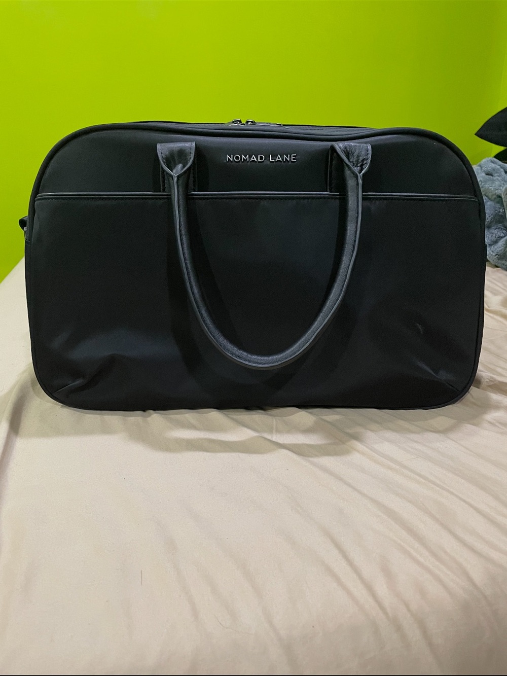 Nomad Lane Black Travel Duffle Bag